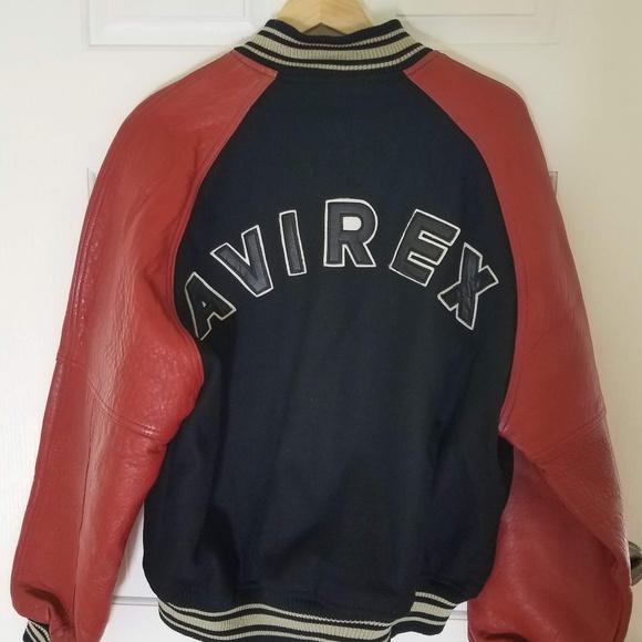 avirex wool jackets